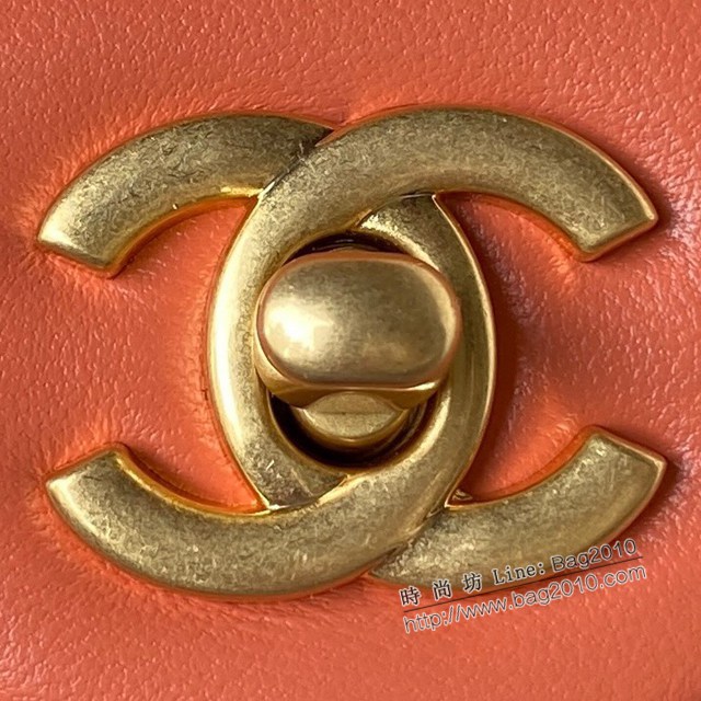 Chanel專櫃新爆款1786金屬cf mini口蓋包 香奈兒全球鏈條單肩斜挎女包 djc5244